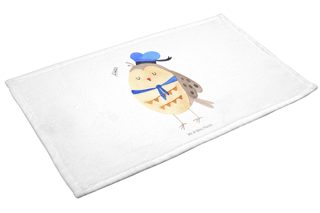 Gäste Handtuch Eule Matrosen Gästetuch, Reisehandtuch, Sport Handtuch, Frottier, Kinder Handtuch, Eule, Eule Spruch, Eule Deko, Owl, Wortspiel lustig, Matrose, Freundin, Ehe, Seefahrer, Heimathafen, Hochzeitstag Geschenk