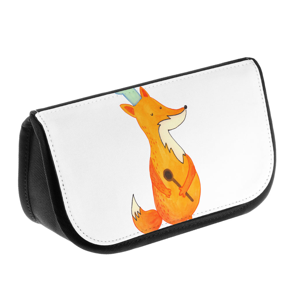 Kosmetiktasche Fuchs Koch Kosmetikbeutel, Kulturtasche, Kulturbeutel, Schminktasche, Make-Up Tasche, Fuchs, Füchse, Koch Geschenk, Küche Spruch, Küche Deko, Köche, Bäcker, Party Spruch, Spruch lustig, witzig