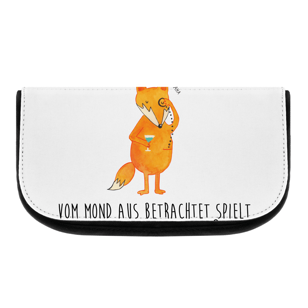 Kosmetiktasche Fuchs Lord Kosmetikbeutel, Kulturtasche, Kulturbeutel, Schminktasche, Make-Up Tasche, Fuchs, Füchse, tröstende Worte, Spruch lustig, Liebeskummer Geschenk, Motivation Spruch, Problemlösung