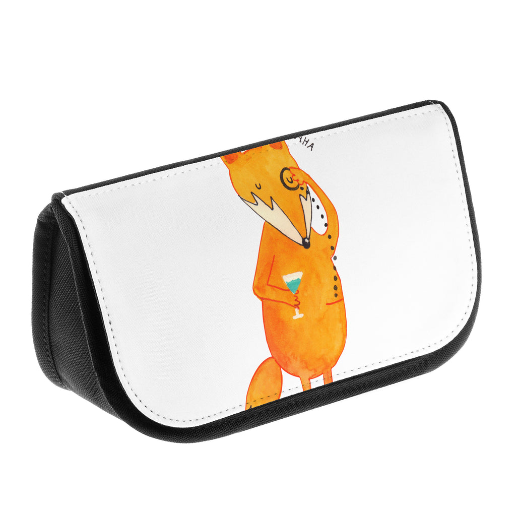 Kosmetiktasche Fuchs Lord Kosmetikbeutel, Kulturtasche, Kulturbeutel, Schminktasche, Make-Up Tasche, Fuchs, Füchse, tröstende Worte, Spruch lustig, Liebeskummer Geschenk, Motivation Spruch, Problemlösung