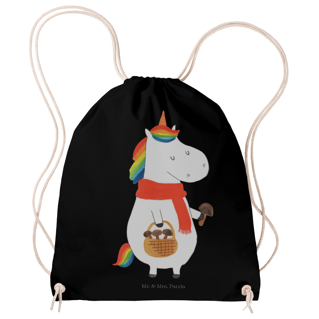 Sportbeutel Einhorn Pilz Turnbeutel, Beutel, Sporttasche, Tasche, Stoffbeutel, Einhorn, Einhörner, Einhorn Deko, Pegasus, Unicorn, Pilze, Pilzsammler, Motivation, Spruch, Liebeskummer