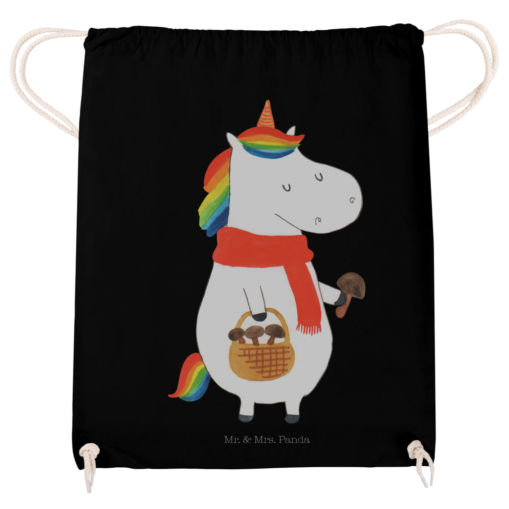 Sportbeutel Einhorn Pilz Turnbeutel, Beutel, Sporttasche, Tasche, Stoffbeutel, Einhorn, Einhörner, Einhorn Deko, Pegasus, Unicorn, Pilze, Pilzsammler, Motivation, Spruch, Liebeskummer