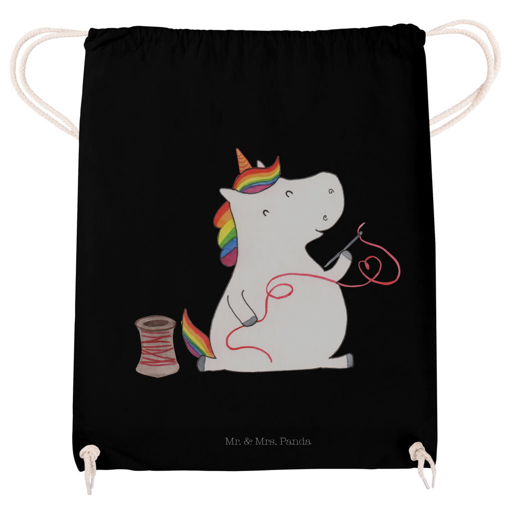 Sportbeutel Einhorn Näherin Turnbeutel, Beutel, Sporttasche, Tasche, Stoffbeutel, Einhorn, Einhörner, Einhorn Deko, Pegasus, Unicorn, Näherin, nähen, Mädchen, Freundin, Häkeln, Stricken, basteln, Nähzimmer