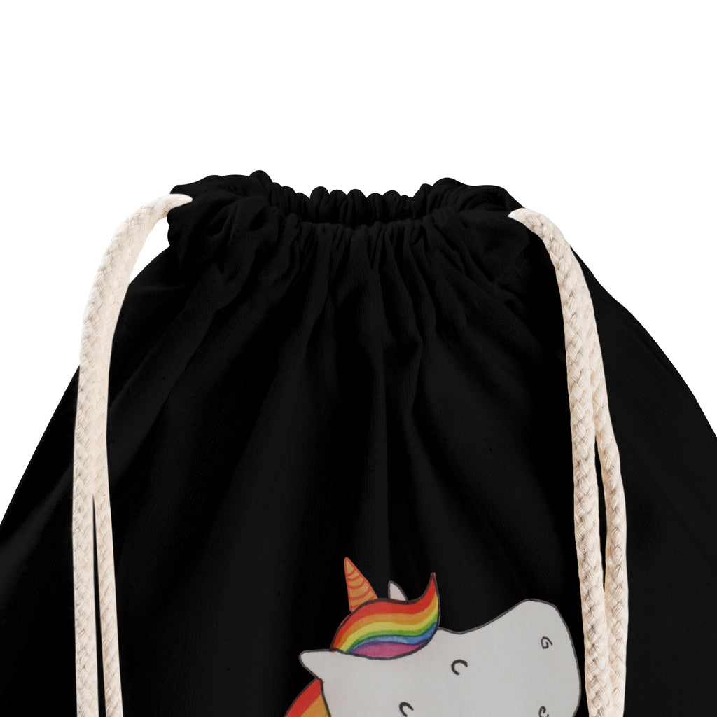 Sportbeutel Einhorn Näherin Turnbeutel, Beutel, Sporttasche, Tasche, Stoffbeutel, Einhorn, Einhörner, Einhorn Deko, Pegasus, Unicorn, Näherin, nähen, Mädchen, Freundin, Häkeln, Stricken, basteln, Nähzimmer