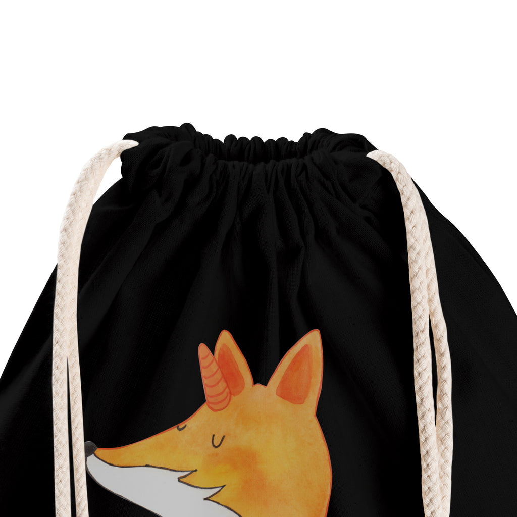Sportbeutel Fuchshörnchen Wunsch Turnbeutel, Beutel, Sporttasche, Tasche, Stoffbeutel, Einhorn, Einhörner, Einhorn Deko, Pegasus, Unicorn, Fuchs, Unicorns, Fuchshörnchen, Fuchshorn, Foxycorn, Füchse
