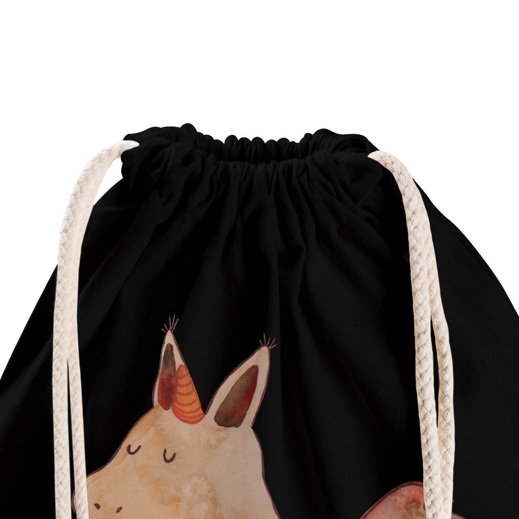 Sportbeutel Einhörnchen Glaube Turnbeutel, Beutel, Sporttasche, Tasche, Stoffbeutel, Einhorn, Einhörner, Einhorn Deko, Pegasus, Unicorn, Einhörnchen, Eichhörnchen, Eichhorn