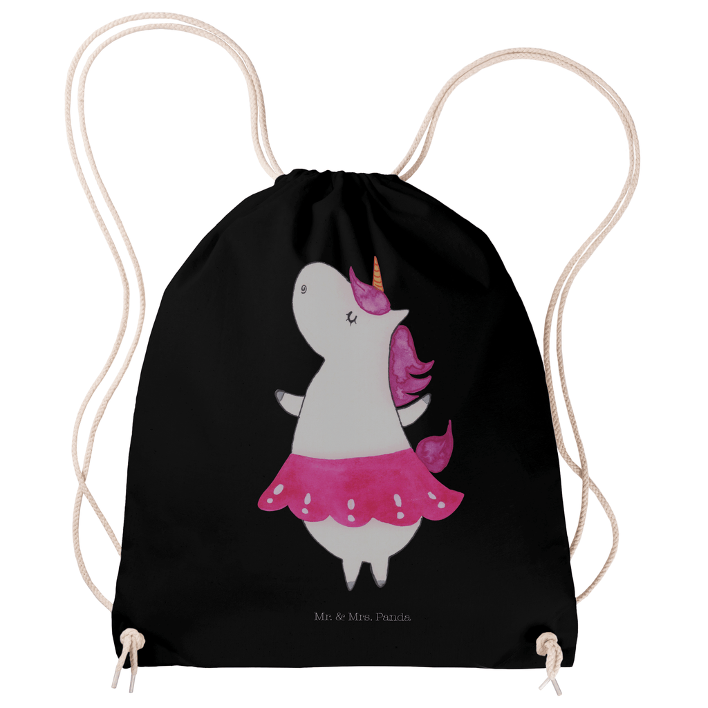 Sportbeutel Einhorn Ballerina Turnbeutel, Beutel, Sporttasche, Tasche, Stoffbeutel, Einhorn, Einhörner, Einhorn Deko, Pegasus, Unicorn, Tanzen, Ballerina, Party, Wohnung, Spaß, Feiern, Geburtstag, Tänzerin, Lebenslust, Lebensfreude