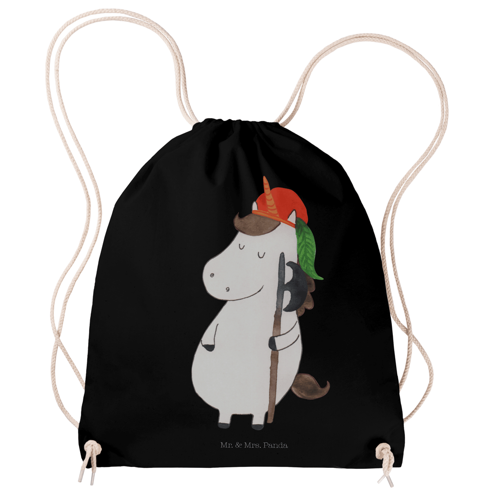 Sportbeutel Einhorn Bube Turnbeutel, Beutel, Sporttasche, Tasche, Stoffbeutel, Einhorn, Einhörner, Einhorn Deko, Pegasus, Unicorn, Bube, Mittelalter
