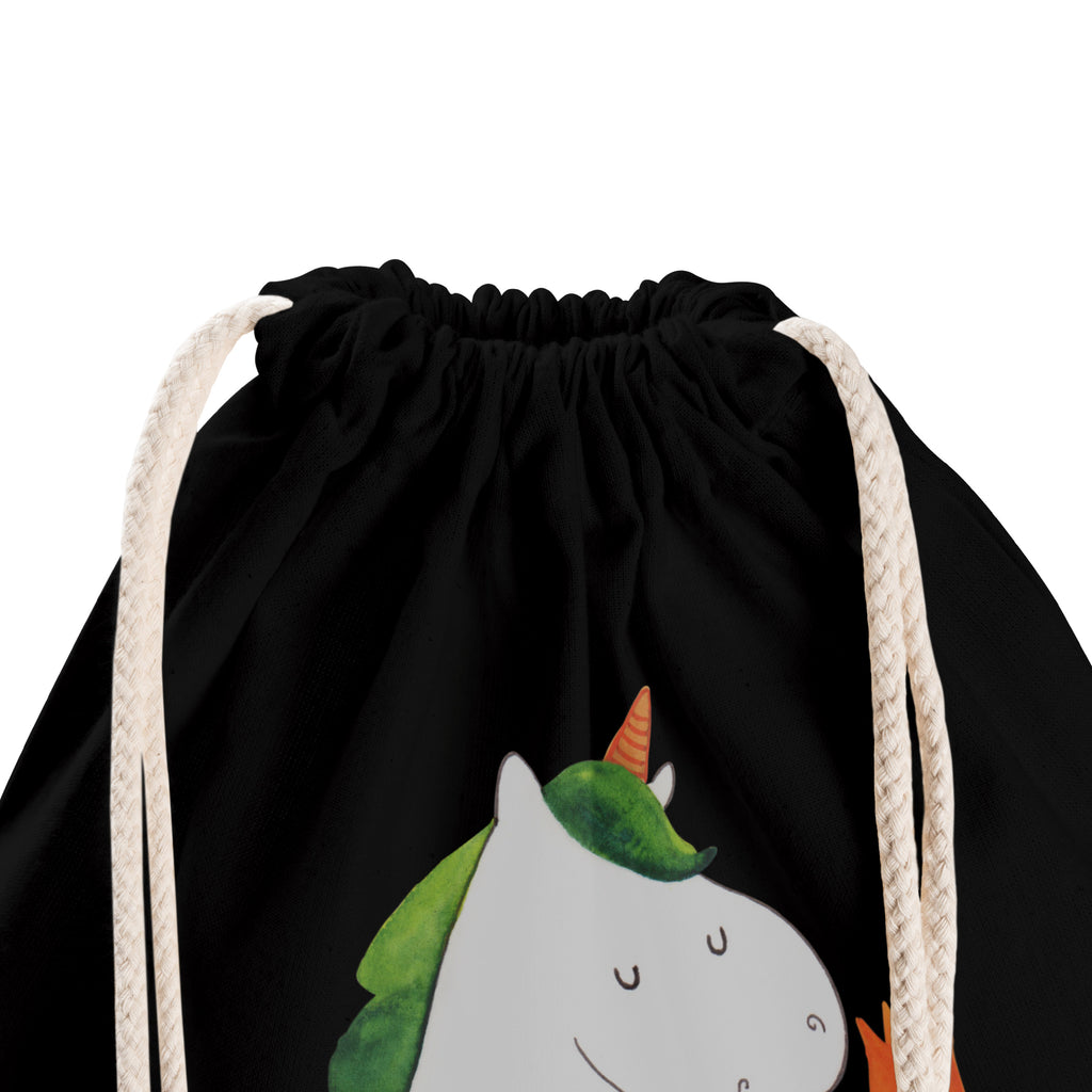 Sportbeutel Einhorn Gärtner Turnbeutel, Beutel, Sporttasche, Tasche, Stoffbeutel, Einhorn, Einhörner, Einhorn Deko, Pegasus, Unicorn, Luftballon, Gießkanne, Giesskanne, Lebenslust, Freude, Blume, Freundin, Garten, Stiefel