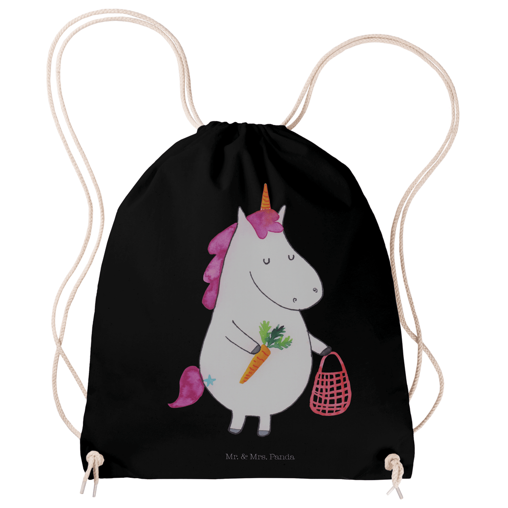 Sportbeutel Einhorn Gemüse Turnbeutel, Beutel, Sporttasche, Tasche, Stoffbeutel, Einhorn, Einhörner, Einhorn Deko, Pegasus, Unicorn, Biomarkt, Bio, Gemüse, Wochenmarkt