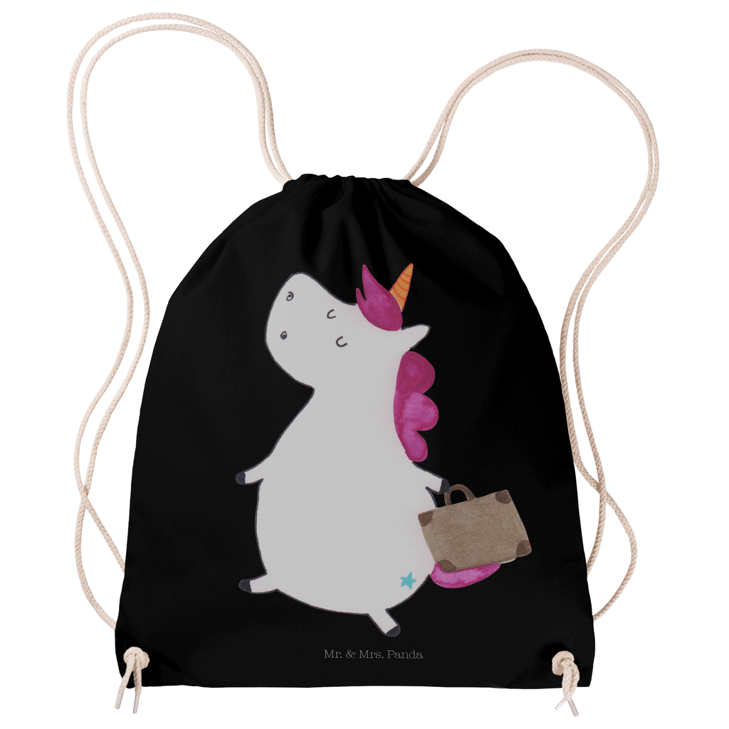 Sportbeutel Einhorn Koffer Turnbeutel, Beutel, Sporttasche, Tasche, Stoffbeutel, Einhorn, Einhörner, Einhorn Deko, Pegasus, Unicorn, unicorn, Koffer, Verreisen, Reise, Gepäck, Abenteuer, Erwachsen, Kind, albern, Spaß, lustig, witzig