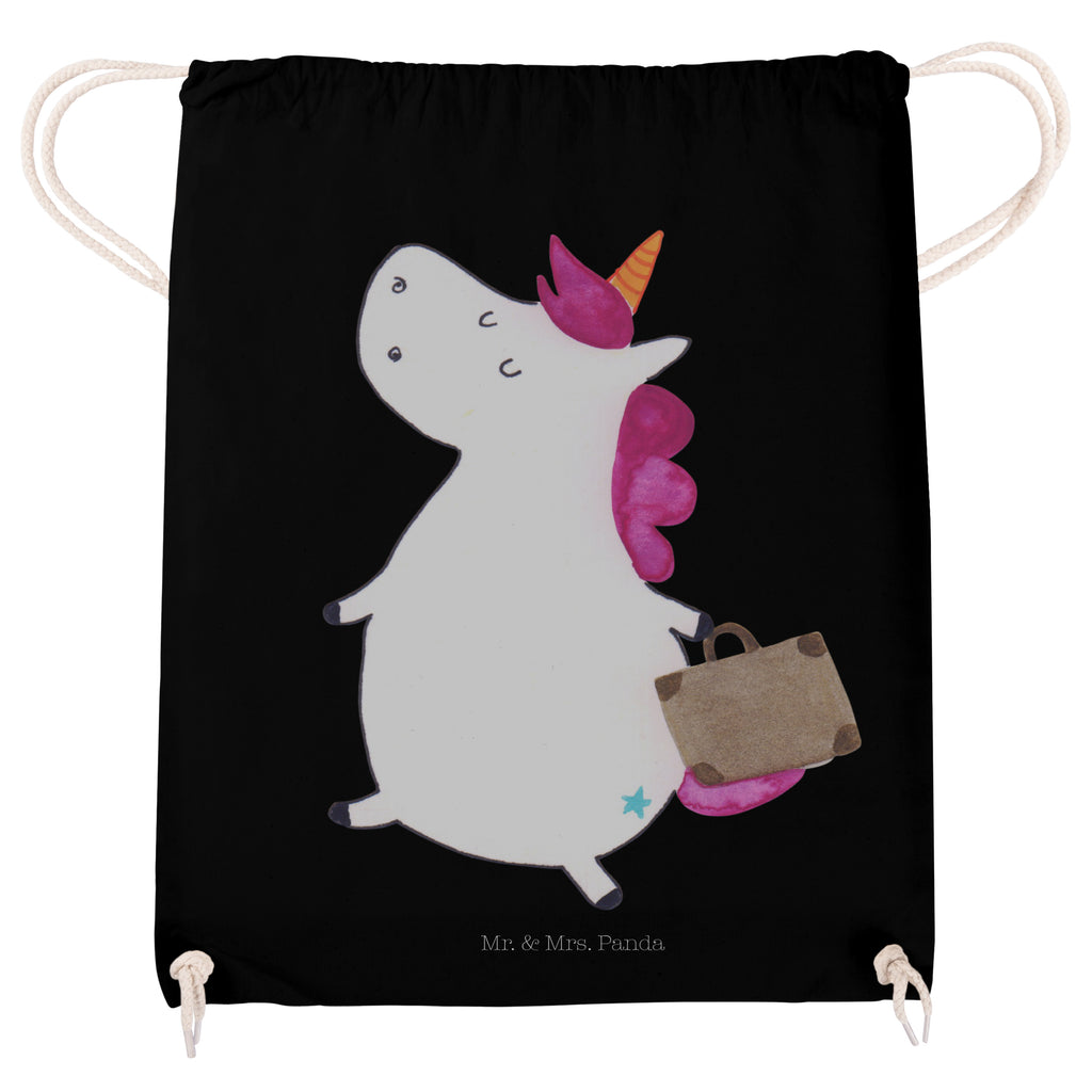 Sportbeutel Einhorn Koffer Turnbeutel, Beutel, Sporttasche, Tasche, Stoffbeutel, Einhorn, Einhörner, Einhorn Deko, Pegasus, Unicorn, unicorn, Koffer, Verreisen, Reise, Gepäck, Abenteuer, Erwachsen, Kind, albern, Spaß, lustig, witzig