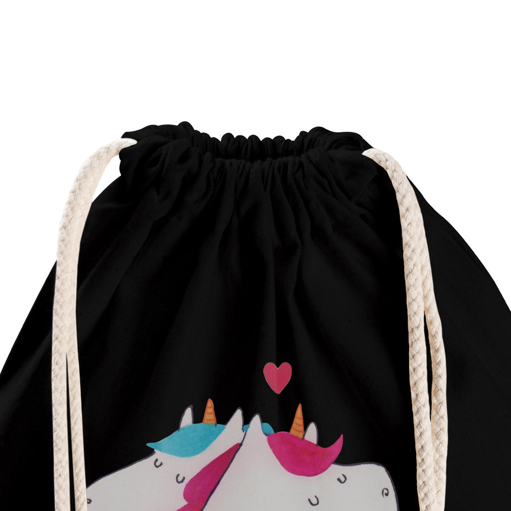 Sportbeutel Einhorn Mitteilung Turnbeutel, Beutel, Sporttasche, Tasche, Stoffbeutel, Einhorn, Einhörner, Einhorn Deko, Pegasus, Unicorn, Valentinstag, Valentine, Liebe, Geschenk, Partner, Ehe, lustig, witzig, Spruch