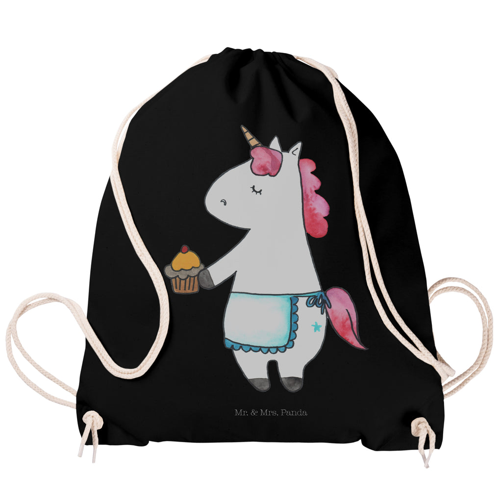Sportbeutel Einhorn Muffin Turnbeutel, Beutel, Sporttasche, Tasche, Stoffbeutel, Einhorn, Einhörner, Einhorn Deko, Pegasus, Unicorn, Geburtstag, Backen, Muffin, Kekse, Geburtstagsgrüße, Glückwünsche, Liebesgrüße, Grüße