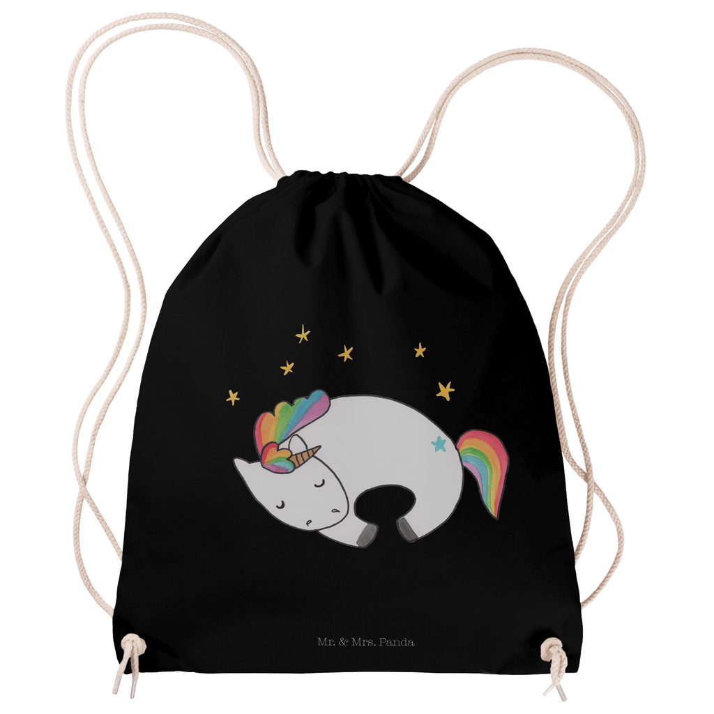 Sportbeutel Einhorn Nacht Turnbeutel, Beutel, Sporttasche, Tasche, Stoffbeutel, Einhorn, Einhörner, Einhorn Deko, Pegasus, Unicorn, Träume, Traum, unicorn, Realität, Menschen, Geschenk, Ruhe, Freundin