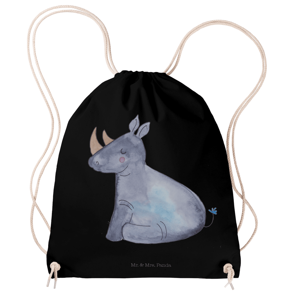 Sportbeutel Einhorn Nashorn Turnbeutel, Beutel, Sporttasche, Tasche, Stoffbeutel, Einhorn, Einhörner, Einhorn Deko, Pegasus, Unicorn, Regenbogen, witzig, lustig, Zoo, Glitzer, Einhornpower, Erwachsenwerden, Nashorn, Nashörner