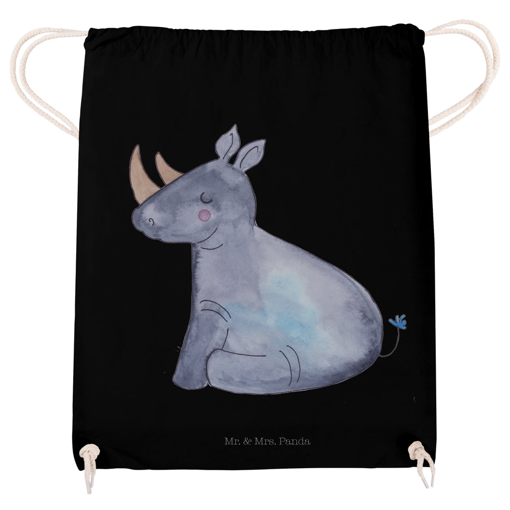 Sportbeutel Einhorn Nashorn Turnbeutel, Beutel, Sporttasche, Tasche, Stoffbeutel, Einhorn, Einhörner, Einhorn Deko, Pegasus, Unicorn, Regenbogen, witzig, lustig, Zoo, Glitzer, Einhornpower, Erwachsenwerden, Nashorn, Nashörner