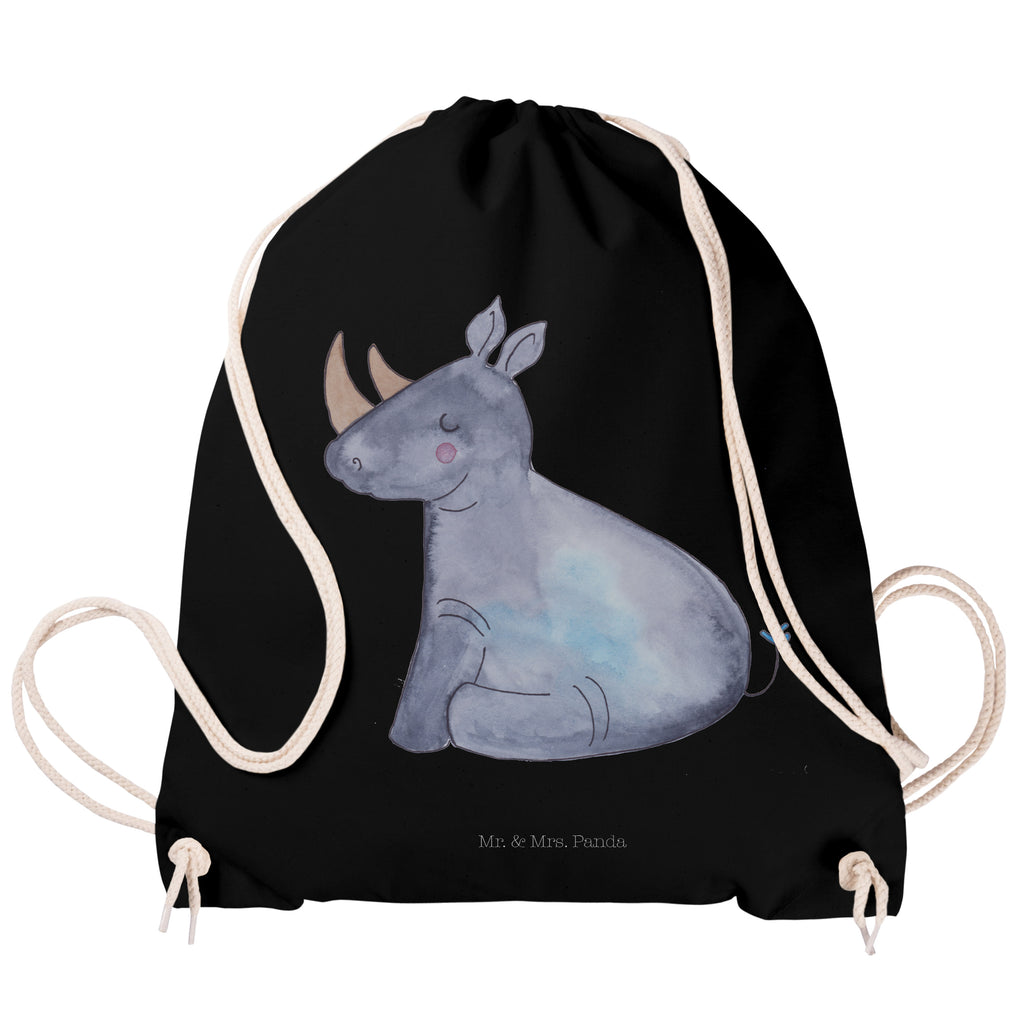Sportbeutel Einhorn Nashorn Turnbeutel, Beutel, Sporttasche, Tasche, Stoffbeutel, Einhorn, Einhörner, Einhorn Deko, Pegasus, Unicorn, Regenbogen, witzig, lustig, Zoo, Glitzer, Einhornpower, Erwachsenwerden, Nashorn, Nashörner