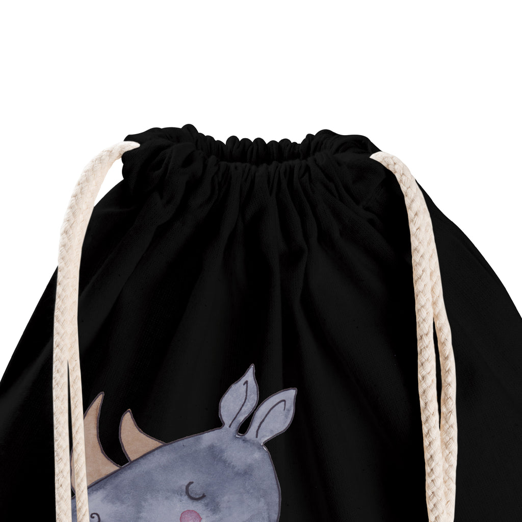 Sportbeutel Einhorn Nashorn Turnbeutel, Beutel, Sporttasche, Tasche, Stoffbeutel, Einhorn, Einhörner, Einhorn Deko, Pegasus, Unicorn, Regenbogen, witzig, lustig, Zoo, Glitzer, Einhornpower, Erwachsenwerden, Nashorn, Nashörner