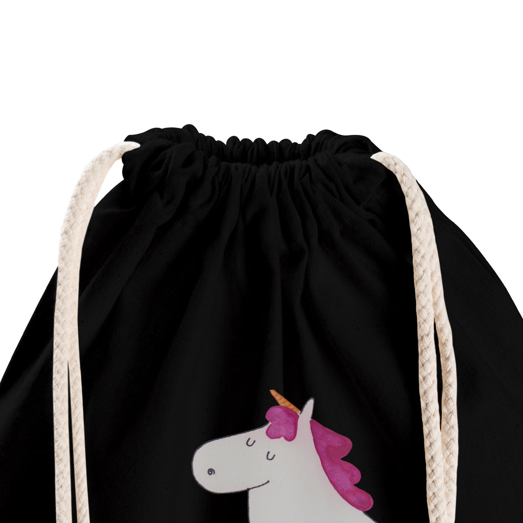Sportbeutel Einhorn Radfahrer Turnbeutel, Beutel, Sporttasche, Tasche, Stoffbeutel, Einhorn, Einhörner, Einhorn Deko, Pegasus, Unicorn, Radfahren, Radfahrer, Rad, Bike, Feenstaub, Konfetti, Luxusproblem, Kummer, Liebeskummer