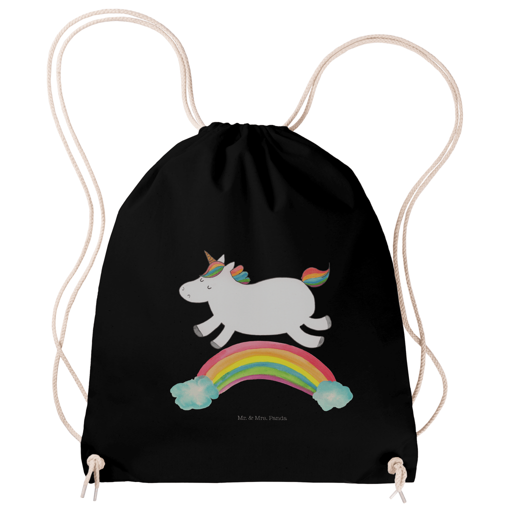 Sportbeutel Einhorn Regenbogen Turnbeutel, Beutel, Sporttasche, Tasche, Stoffbeutel, Einhorn, Einhörner, Einhorn Deko, Pegasus, Unicorn, Regenbogen, Glitzer, Einhornpower, Erwachsenwerden, Einhornautobahn