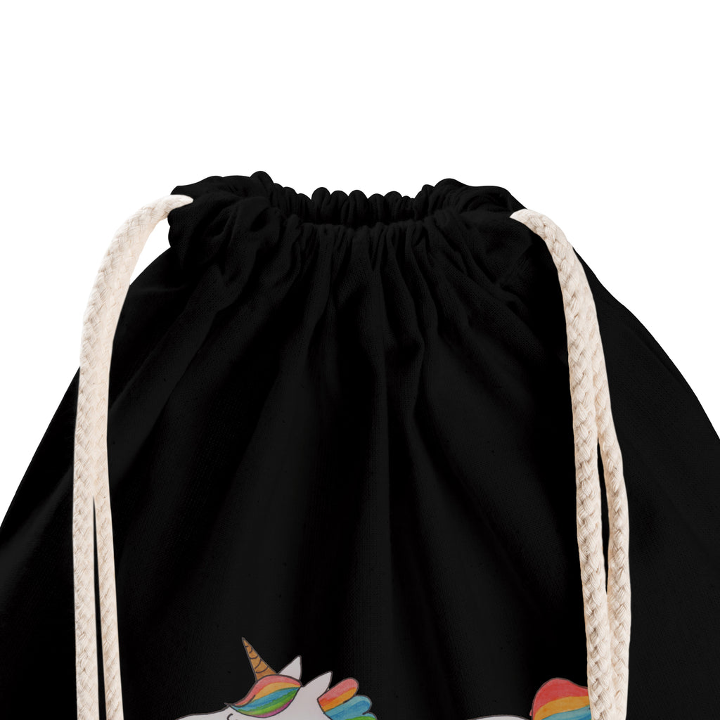 Sportbeutel Einhorn Regenbogen Turnbeutel, Beutel, Sporttasche, Tasche, Stoffbeutel, Einhorn, Einhörner, Einhorn Deko, Pegasus, Unicorn, Regenbogen, Glitzer, Einhornpower, Erwachsenwerden, Einhornautobahn