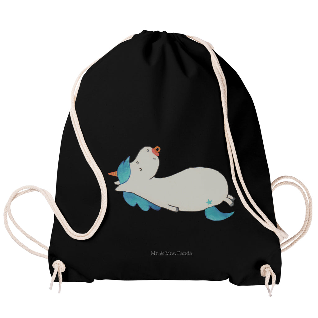 Sportbeutel Einhorn Schnullie Turnbeutel, Beutel, Sporttasche, Tasche, Stoffbeutel, Einhorn, Einhörner, Einhorn Deko, Pegasus, Unicorn, Baby, Kleinkind, Geburt, Geburtstag, Säugling, Schnuller, Geschenk Geburt, Mutter, Mama
