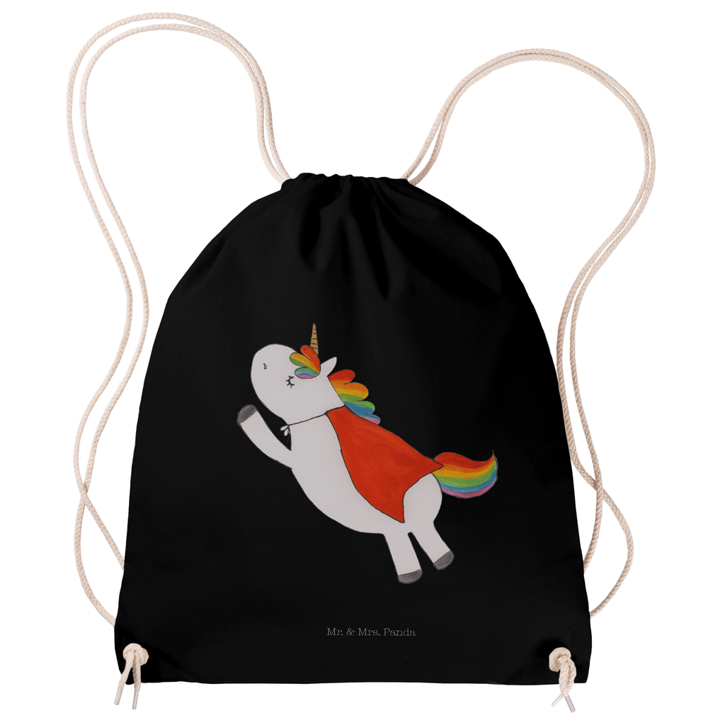 Sportbeutel Einhorn Super Turnbeutel, Beutel, Sporttasche, Tasche, Stoffbeutel, Einhorn, Einhörner, Einhorn Deko, Pegasus, Unicorn, Traummann, Superheld, Held, Freundin, Geschenk, Girl, Mädchen