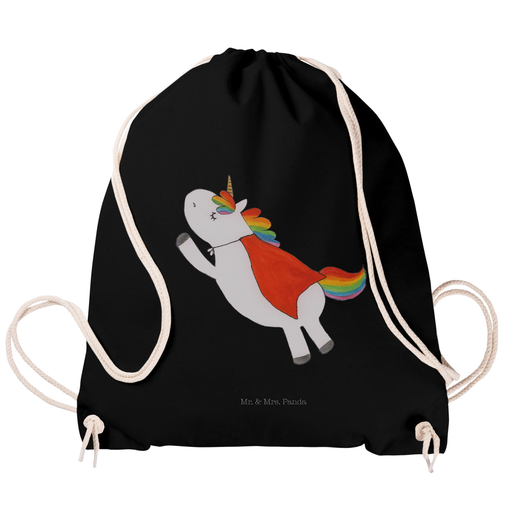 Sportbeutel Einhorn Super Turnbeutel, Beutel, Sporttasche, Tasche, Stoffbeutel, Einhorn, Einhörner, Einhorn Deko, Pegasus, Unicorn, Traummann, Superheld, Held, Freundin, Geschenk, Girl, Mädchen