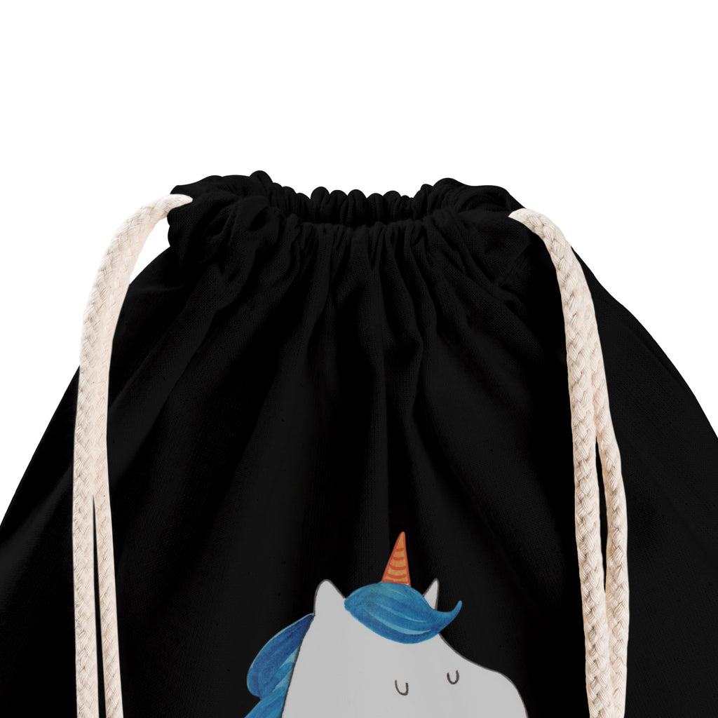 Sportbeutel Einhorn Teddy Turnbeutel, Beutel, Sporttasche, Tasche, Stoffbeutel, Einhorn, Einhörner, Einhorn Deko, Pegasus, Unicorn, schlafen, gute Nacht, Single, Bett, Träumen, Freundin, Singleleben