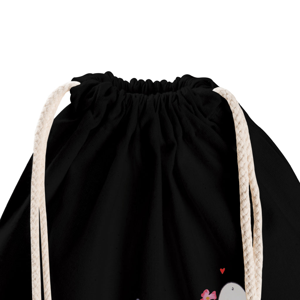 Sportbeutel Einhorn verliebt auf Wolke Turnbeutel, Beutel, Sporttasche, Tasche, Stoffbeutel, Einhorn, Einhörner, Einhorn Deko, Pegasus, Unicorn, verliebt, Liebe, Liebesbeweis, Freundin, Wolke