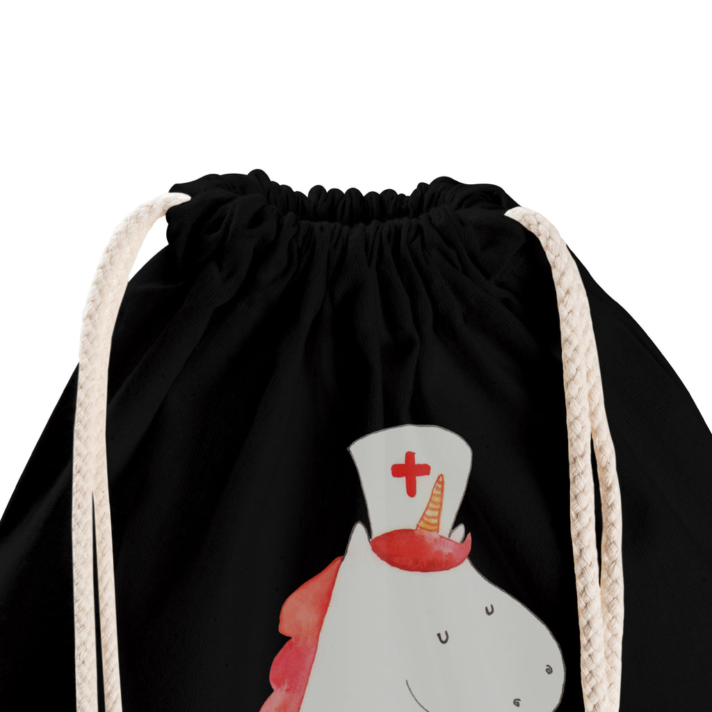 Sportbeutel Einhorn Krankenschwester Turnbeutel, Beutel, Sporttasche, Tasche, Stoffbeutel, Einhorn, Einhörner, Einhorn Deko, Pegasus, Unicorn, Krankenschwester Geschenk, Krankenpfleger Geschenk, Krankenpflegerin, Krankenschwester Dankeschön, Krankenhaus, Ärztin Geschenk