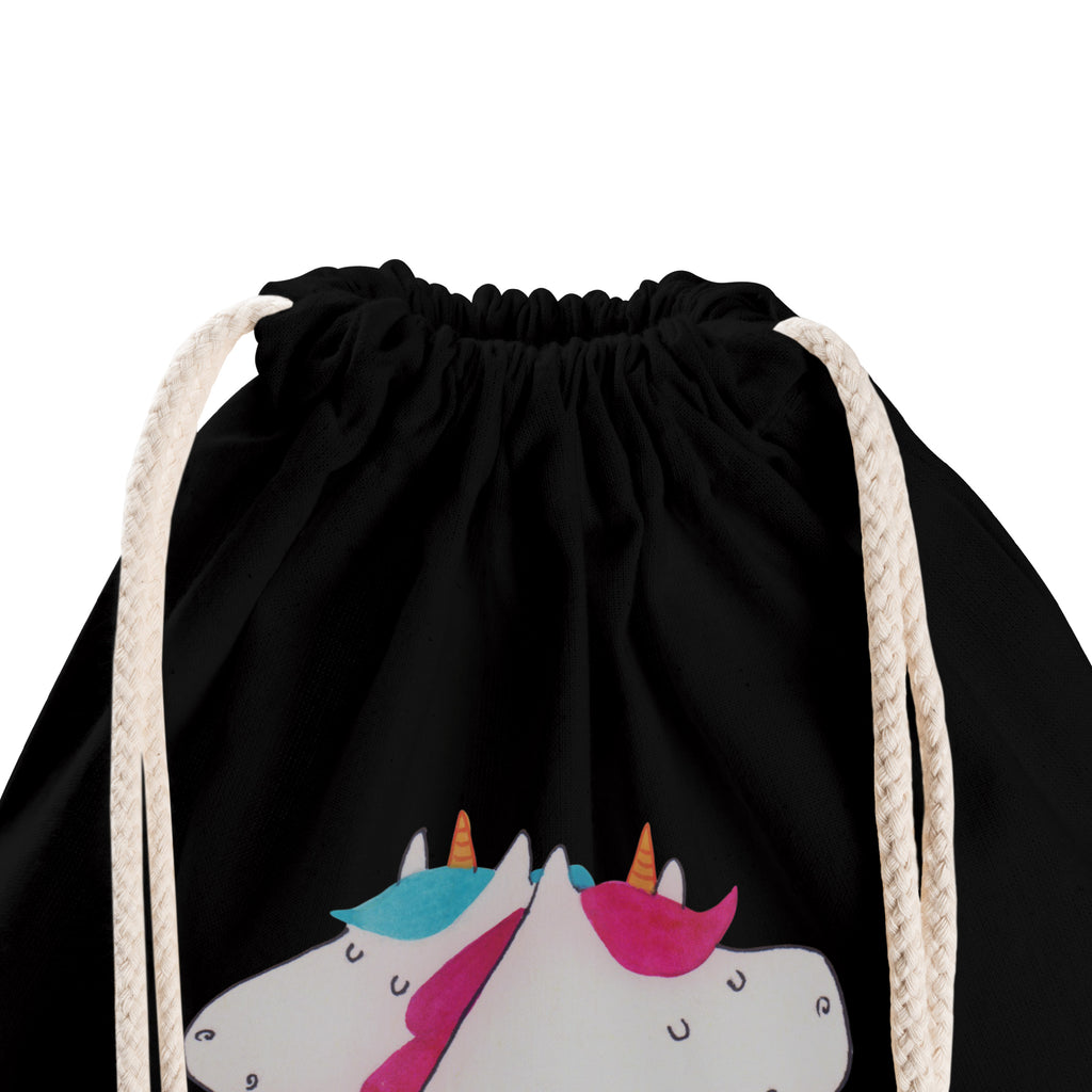 Sportbeutel Einhörner Umarmen Turnbeutel, Beutel, Sporttasche, Tasche, Stoffbeutel, Einhorn, Einhörner, Einhorn Deko, Pegasus, Unicorn, Freundinnen, Freundin, BFF, Schwester, Schwestern, Familie, Geschwister, Sister, Liebe