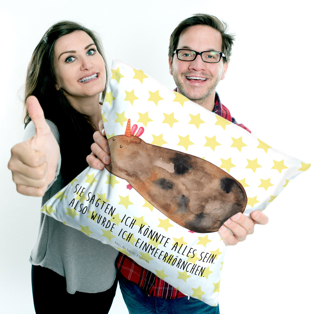 40x40 Kissen Meerhörnchen Kissenhülle, Kopfkissen, Sofakissen, Dekokissen, Motivkissen, Einhorn, Einhörner, Einhorn Deko, Pegasus, Unicorn, Meerhörnchen, Meericorn, Meerschwein, Meerschweinchen