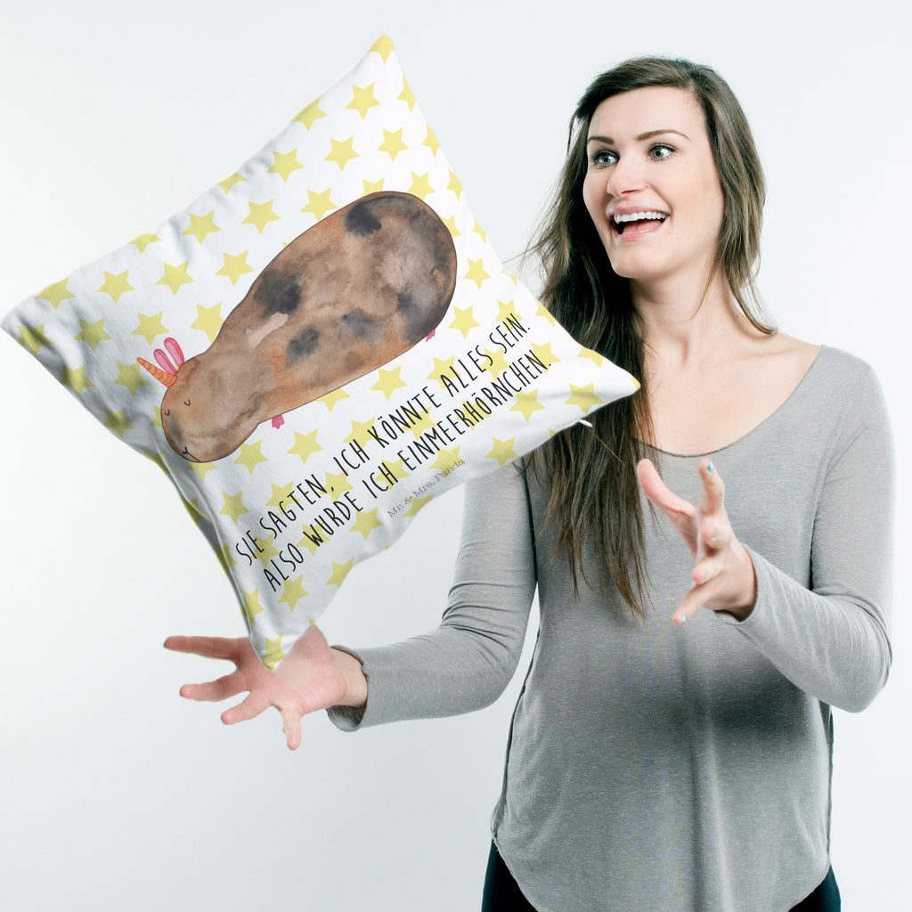 40x40 Kissen Meerhörnchen Kissenhülle, Kopfkissen, Sofakissen, Dekokissen, Motivkissen, Einhorn, Einhörner, Einhorn Deko, Pegasus, Unicorn, Meerhörnchen, Meericorn, Meerschwein, Meerschweinchen