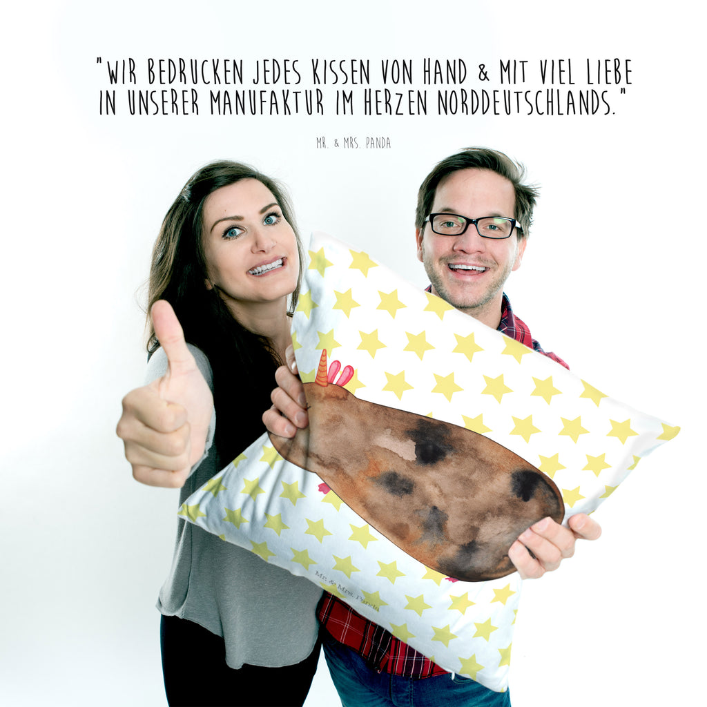 40x40 Kissen Meerhörnchen Kissenhülle, Kopfkissen, Sofakissen, Dekokissen, Motivkissen, Einhorn, Einhörner, Einhorn Deko, Pegasus, Unicorn, Meerhörnchen, Meericorn, Meerschwein, Meerschweinchen