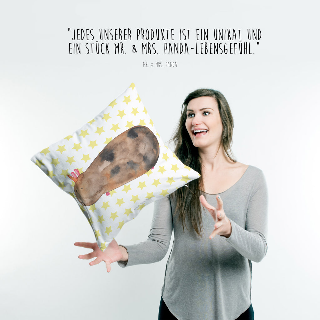 40x40 Kissen Meerhörnchen Kissenhülle, Kopfkissen, Sofakissen, Dekokissen, Motivkissen, Einhorn, Einhörner, Einhorn Deko, Pegasus, Unicorn, Meerhörnchen, Meericorn, Meerschwein, Meerschweinchen