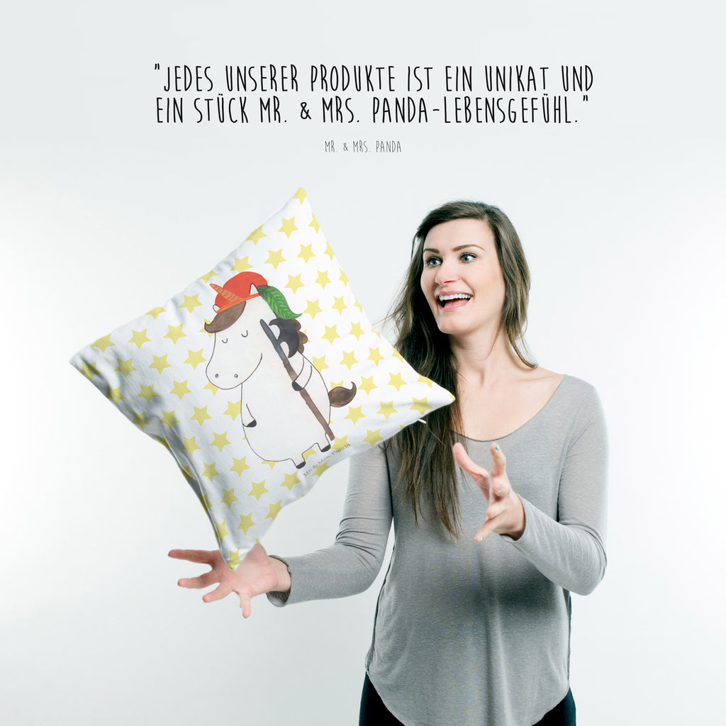 40x40 Kissen Einhorn Bube Kissenhülle, Kopfkissen, Sofakissen, Dekokissen, Motivkissen, Einhorn, Einhörner, Einhorn Deko, Pegasus, Unicorn, Bube, Mittelalter