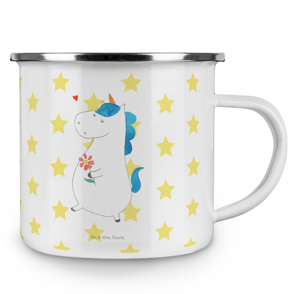 Camping Emaille Tasse Einhorn Spaziergang Campingtasse, Trinkbecher, Metalltasse, Outdoor Tasse, Emaille Trinkbecher, Blechtasse Outdoor, Emaille Campingbecher, Edelstahl Trinkbecher, Metalltasse für Camping, Kaffee Blechtasse, Camping Tasse Metall, Einhorn, Einhörner, Einhorn Deko, Pegasus, Unicorn, Glitzer, Blumen, Spaziergang, Motivation, Gute Laune, Freude, Freundin, Mutter, Schwester