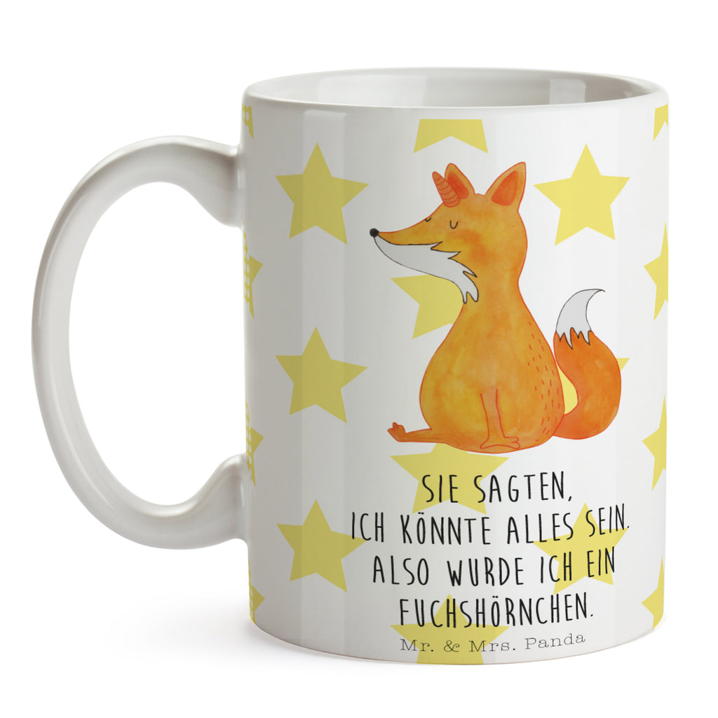 Tasse Fuchshörnchen Fuchs, Einhorn, Einhörner, Unicorns, Fuchshörnchen, Fuchshorn, Foxycorn, Füchse Becher, Kaffeetasse, Kaffeebecher, Tee, Frühstück, Büro  Einhorn, Einhörner, Einhorn Deko, Pegasus, Unicorn
