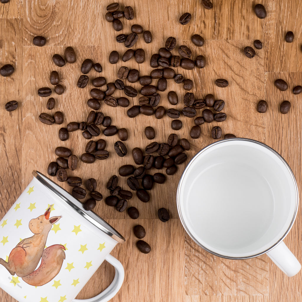 Camping Emaille Tasse Einhörnchen Glaube Campingtasse, Trinkbecher, Metalltasse, Outdoor Tasse, Emaille Trinkbecher, Blechtasse Outdoor, Emaille Campingbecher, Edelstahl Trinkbecher, Metalltasse für Camping, Kaffee Blechtasse, Camping Tasse Metall, Einhorn, Einhörner, Einhorn Deko, Pegasus, Unicorn, Einhörnchen, Eichhörnchen, Eichhorn