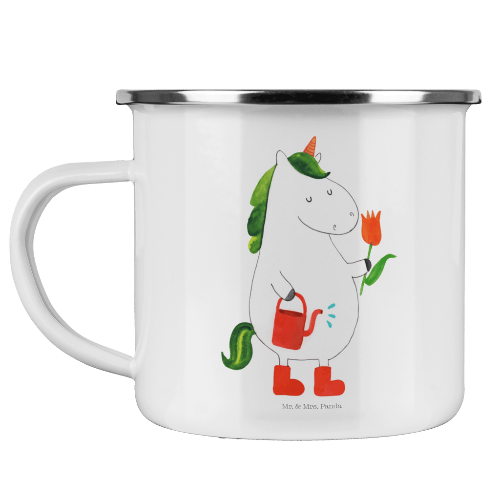 Camping Emaille Tasse Einhorn Gärtner Campingtasse, Trinkbecher, Metalltasse, Outdoor Tasse, Emaille Trinkbecher, Blechtasse Outdoor, Emaille Campingbecher, Edelstahl Trinkbecher, Metalltasse für Camping, Kaffee Blechtasse, Camping Tasse Metall, Einhorn, Einhörner, Einhorn Deko, Pegasus, Unicorn, Luftballon, Gießkanne, Giesskanne, Lebenslust, Freude, Blume, Freundin, Garten, Stiefel