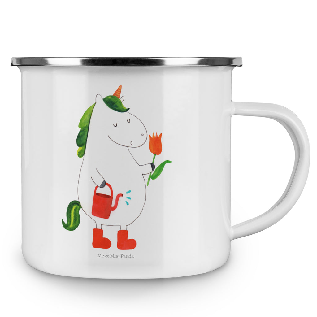 Camping Emaille Tasse Einhorn Gärtner Campingtasse, Trinkbecher, Metalltasse, Outdoor Tasse, Emaille Trinkbecher, Blechtasse Outdoor, Emaille Campingbecher, Edelstahl Trinkbecher, Metalltasse für Camping, Kaffee Blechtasse, Camping Tasse Metall, Einhorn, Einhörner, Einhorn Deko, Pegasus, Unicorn, Luftballon, Gießkanne, Giesskanne, Lebenslust, Freude, Blume, Freundin, Garten, Stiefel