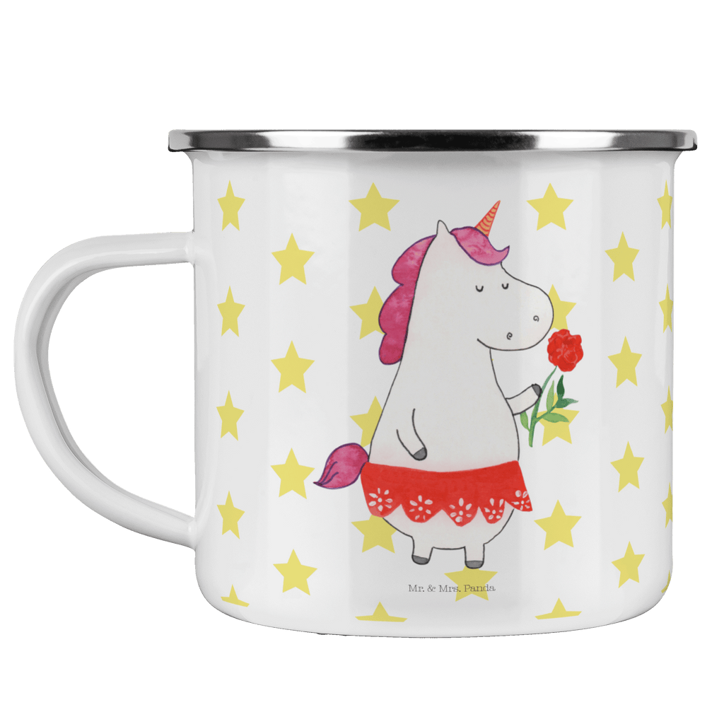 Camping Emaille Tasse Einhorn Dame Campingtasse, Trinkbecher, Metalltasse, Outdoor Tasse, Emaille Trinkbecher, Blechtasse Outdoor, Emaille Campingbecher, Edelstahl Trinkbecher, Metalltasse für Camping, Kaffee Blechtasse, Camping Tasse Metall, Einhorn, Einhörner, Einhorn Deko, Pegasus, Unicorn, Dame, Lady, feine Dame, Freundin, Frau, Bachelor, Bachelorette, Abfuhr, Schluss machen, Trennung