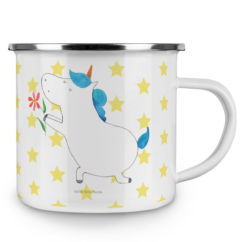Camping Emaille Tasse Einhorn Blume Campingtasse, Trinkbecher, Metalltasse, Outdoor Tasse, Emaille Trinkbecher, Blechtasse Outdoor, Emaille Campingbecher, Edelstahl Trinkbecher, Metalltasse für Camping, Kaffee Blechtasse, Camping Tasse Metall, Einhorn, Einhörner, Einhorn Deko, Pegasus, Unicorn, Liebe, Liebesbeweis, Antrag, Heiratsantrag, Verlobung, Ehepaar, Pärchen, Partner, Freund, Freundin, Ehe, heiraten