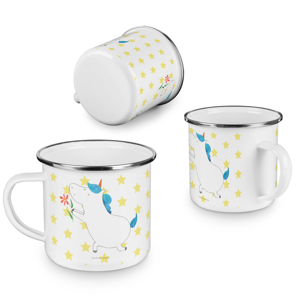 Camping Emaille Tasse Einhorn Blume Campingtasse, Trinkbecher, Metalltasse, Outdoor Tasse, Emaille Trinkbecher, Blechtasse Outdoor, Emaille Campingbecher, Edelstahl Trinkbecher, Metalltasse für Camping, Kaffee Blechtasse, Camping Tasse Metall, Einhorn, Einhörner, Einhorn Deko, Pegasus, Unicorn, Liebe, Liebesbeweis, Antrag, Heiratsantrag, Verlobung, Ehepaar, Pärchen, Partner, Freund, Freundin, Ehe, heiraten