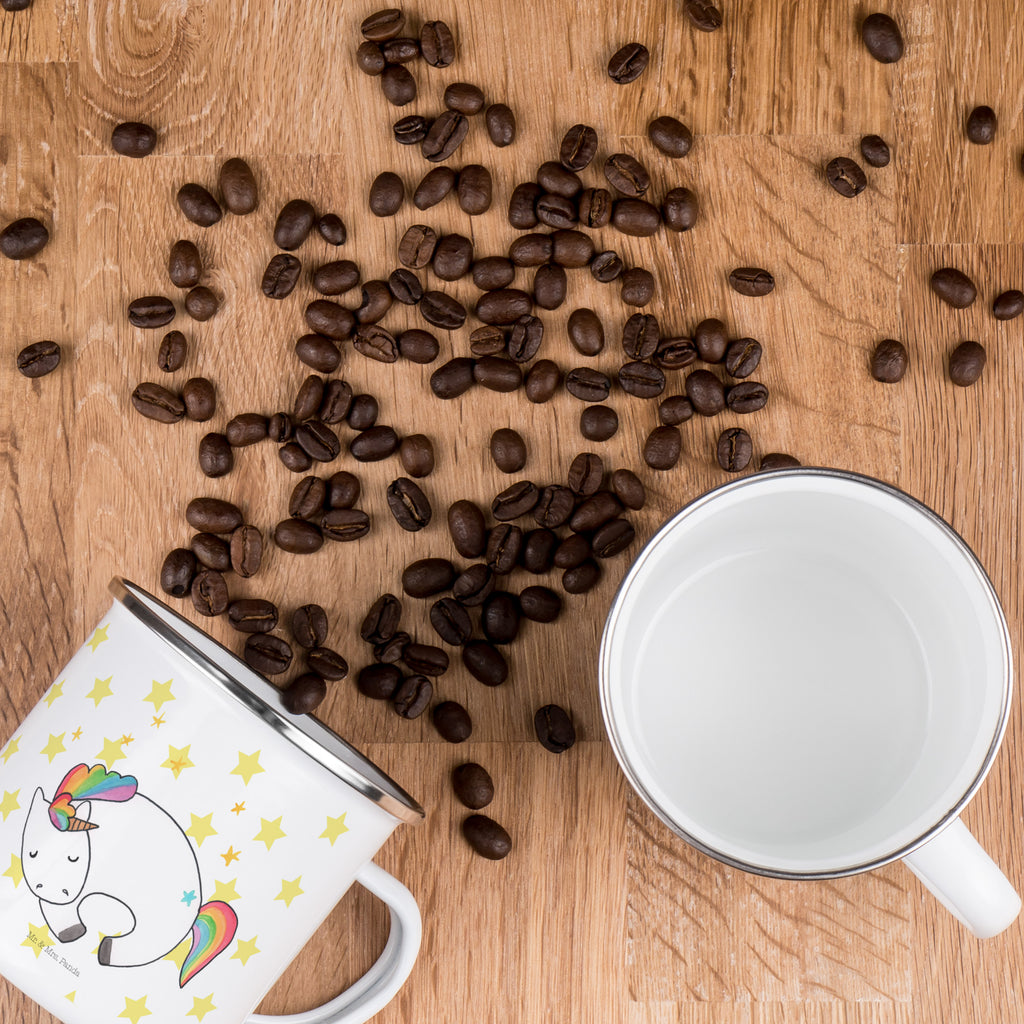 Camping Emaille Tasse Einhorn Nacht Campingtasse, Trinkbecher, Metalltasse, Outdoor Tasse, Emaille Trinkbecher, Blechtasse Outdoor, Emaille Campingbecher, Edelstahl Trinkbecher, Metalltasse für Camping, Kaffee Blechtasse, Camping Tasse Metall, Einhorn, Einhörner, Einhorn Deko, Pegasus, Unicorn, Träume, Traum, unicorn, Realität, Menschen, Geschenk, Ruhe, Freundin