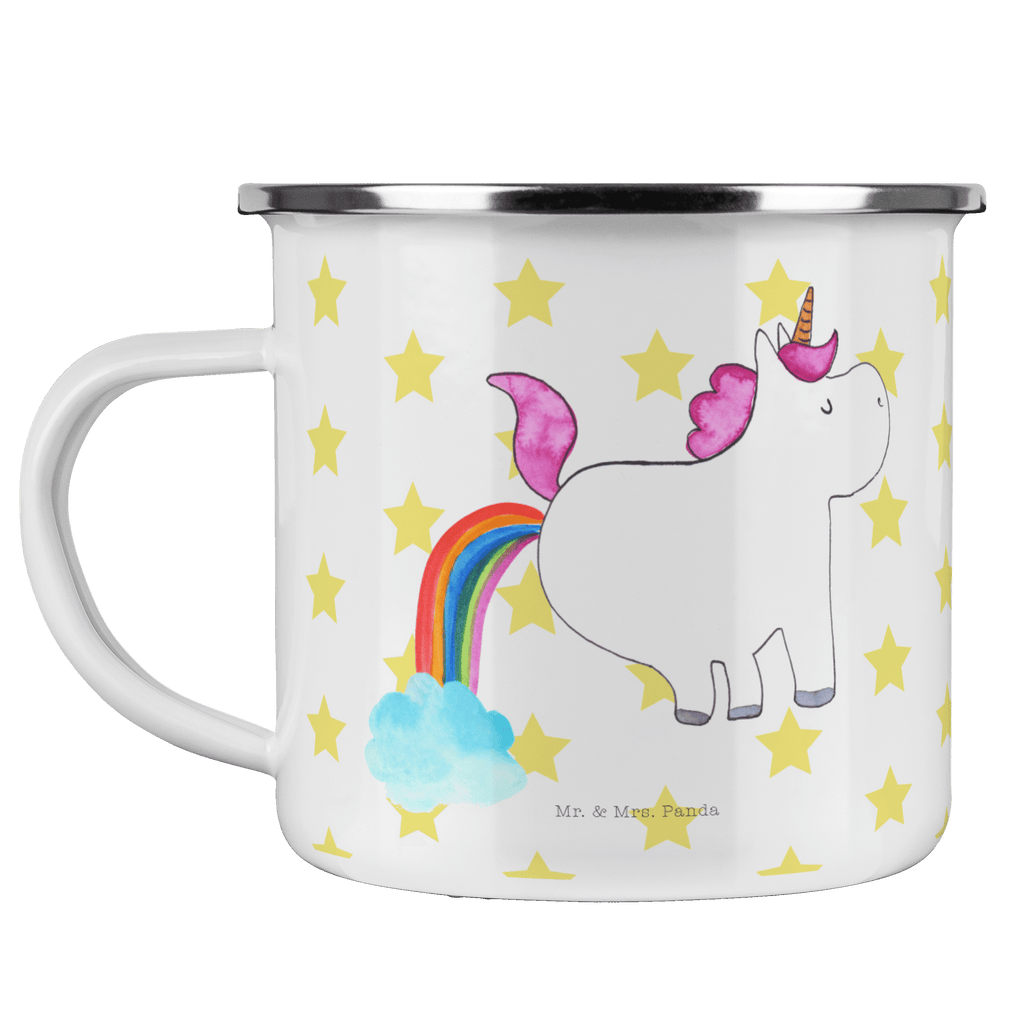 Camping Emaille Tasse Einhorn Pupsend Campingtasse, Trinkbecher, Metalltasse, Outdoor Tasse, Emaille Trinkbecher, Blechtasse Outdoor, Emaille Campingbecher, Edelstahl Trinkbecher, Metalltasse für Camping, Kaffee Blechtasse, Camping Tasse Metall, Einhorn, Einhörner, Einhorn Deko, Pegasus, Unicorn, Pups, Regenbogen, Glitzer, Einhornpower, Erwachsenwerden, Spaß, lustig, Freundin