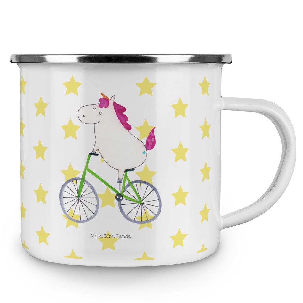 Camping Emaille Tasse Einhorn Radfahrer Campingtasse, Trinkbecher, Metalltasse, Outdoor Tasse, Emaille Trinkbecher, Blechtasse Outdoor, Emaille Campingbecher, Edelstahl Trinkbecher, Metalltasse für Camping, Kaffee Blechtasse, Camping Tasse Metall, Einhorn, Einhörner, Einhorn Deko, Pegasus, Unicorn, Radfahren, Radfahrer, Rad, Bike, Feenstaub, Konfetti, Luxusproblem, Kummer, Liebeskummer