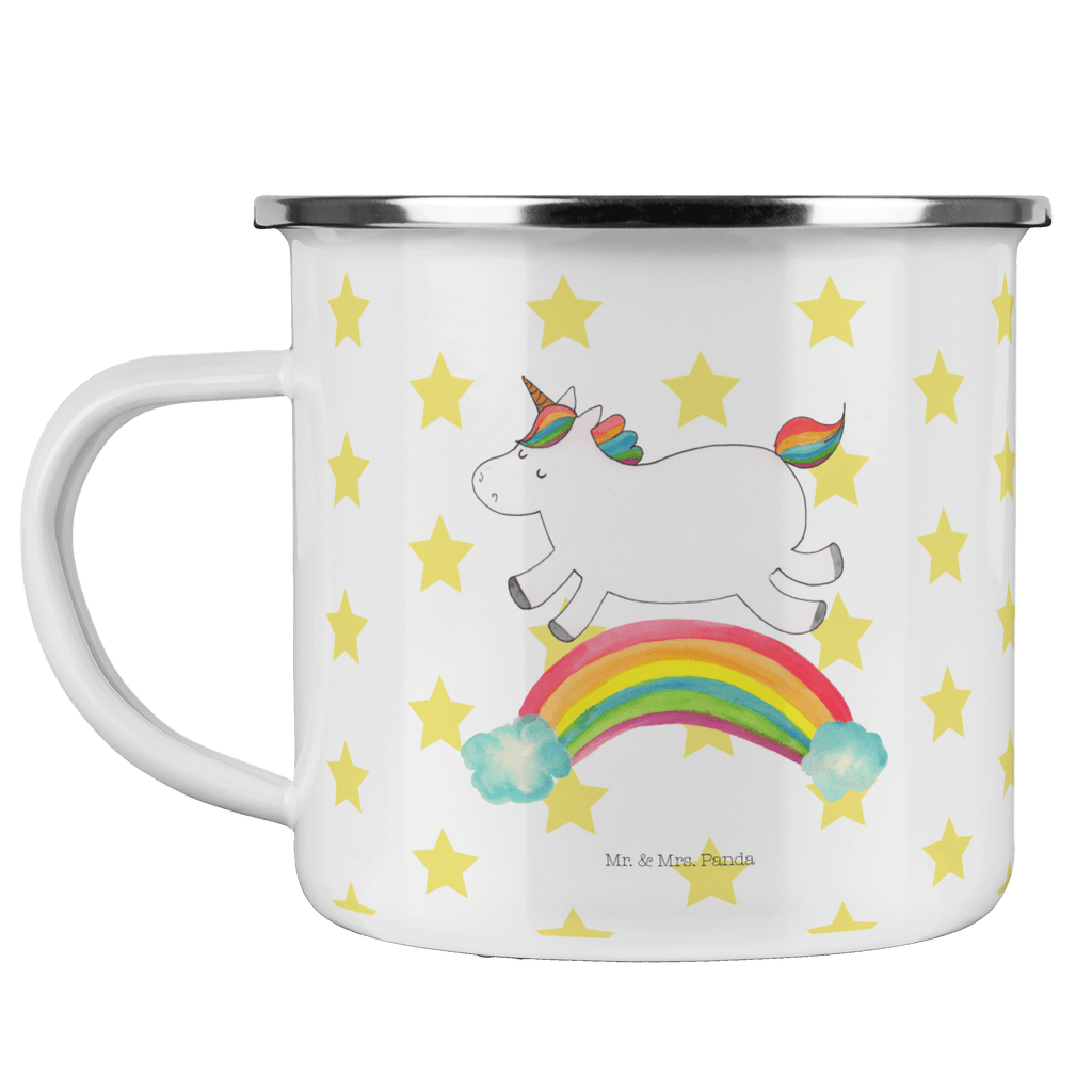 Camping Emaille Tasse Einhorn Regenbogen Campingtasse, Trinkbecher, Metalltasse, Outdoor Tasse, Emaille Trinkbecher, Blechtasse Outdoor, Emaille Campingbecher, Edelstahl Trinkbecher, Metalltasse für Camping, Kaffee Blechtasse, Camping Tasse Metall, Einhorn, Einhörner, Einhorn Deko, Pegasus, Unicorn, Regenbogen, Glitzer, Einhornpower, Erwachsenwerden, Einhornautobahn